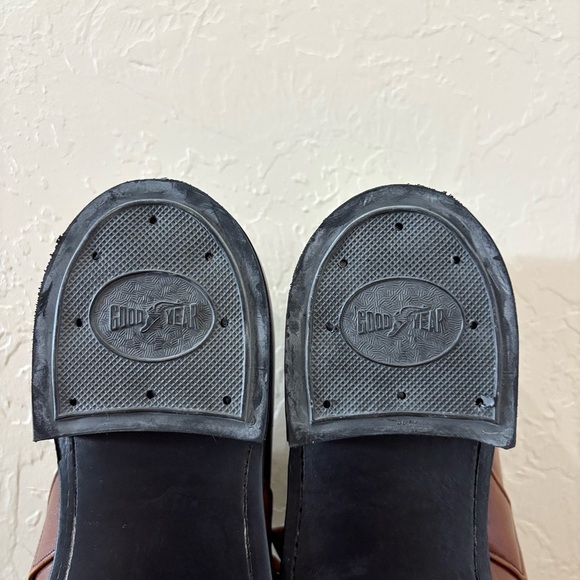 Vintage Freeman Monk Strap Buckle Shoes  7D Brown Leather Goodyear Welted USA - Picture 10 of 14